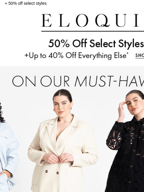 + 50% off select styles Logo Promo Hero GIF New arrivals CTA Linen BB Dresses MM NEW ARRIVALS BEST SELLERS DRESSES WORKWEAR DAILY DEAL SALE You are receiving this email because you signed up to receive