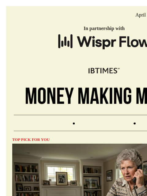 beehiiv newsletter: 75-Year-Old Grandmother Outsmarts Scammers—Could Y...