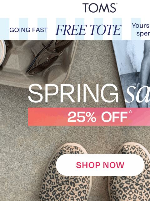 toms newsletter: How Saving 25% Feels: 🤸‍♀️