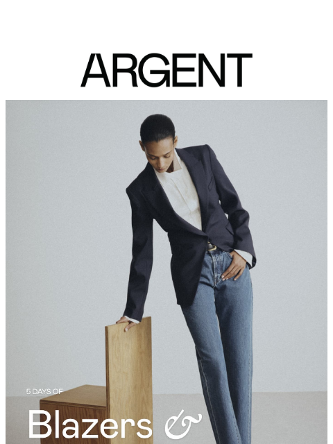 argentwork newsletter: The Perfect Combo | Blazer + Denim