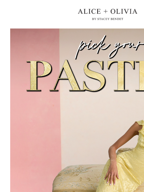 aliceandolivia newsletter: Pastel Party!