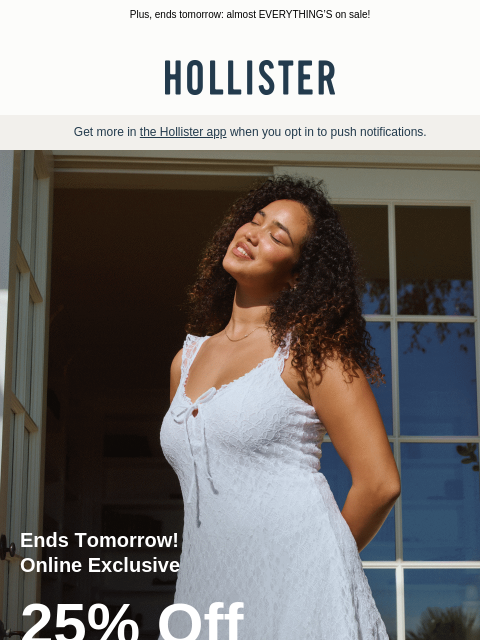 hollisterco newsletter: We’ve rounded up some looks for you.