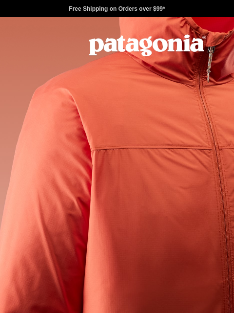 patagonia newsletter: Lightweight water- and wind-resistant jackets