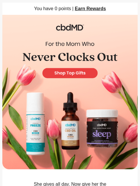 cbdmd newsletter: The Most Thoughtful Gift You Can Give