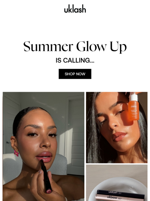 uklash newsletter: You’re one routine away from that glow ✨