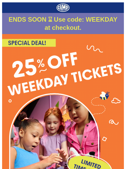 camp newsletter: Start the week with something fun 🌟