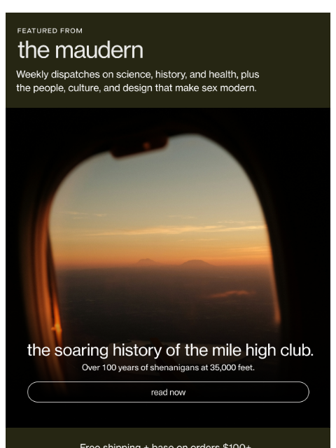 getmaude newsletter: the maudern.