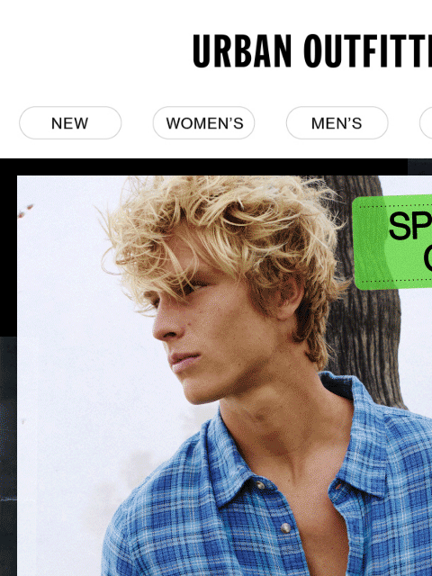 urbanoutfitters newsletter: New spring arrivals from BDG 🌱