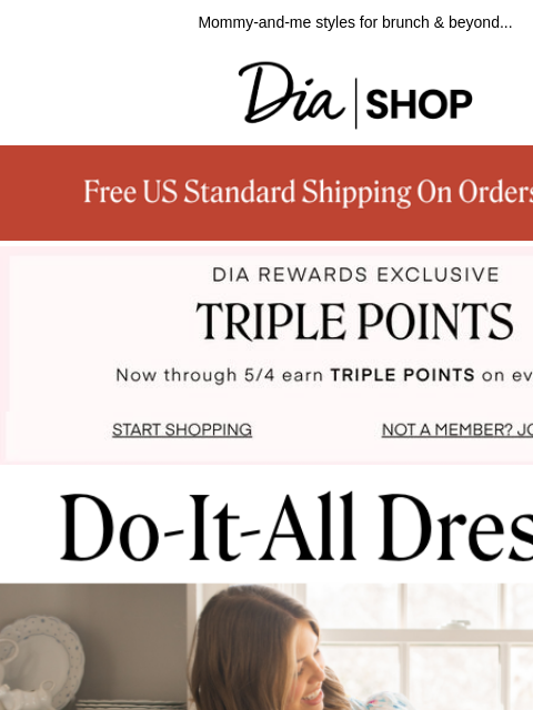 dia newsletter: Mother's Day Dresses Feat. Ivy City Co 🩷​