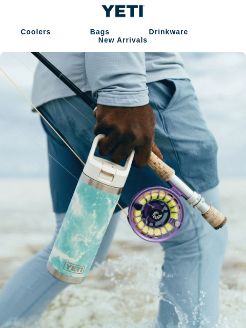 yeti newsletter: Drink In The New Seafoam Collection