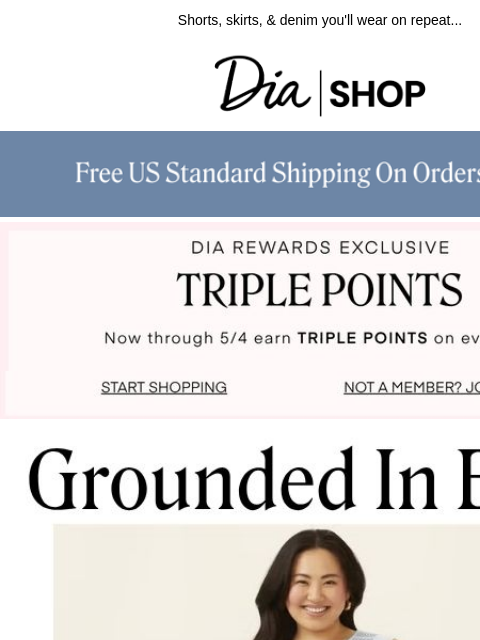 dia newsletter: Must-Have Spring Bottoms​