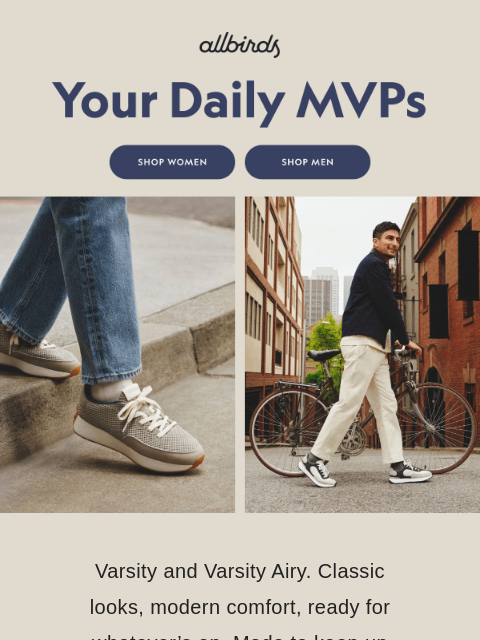 allbirds newsletter: Your Daily MVPs 🏆
