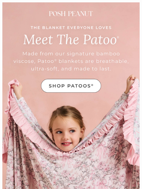 poshpeanut newsletter: The Blanket Everyone Loves