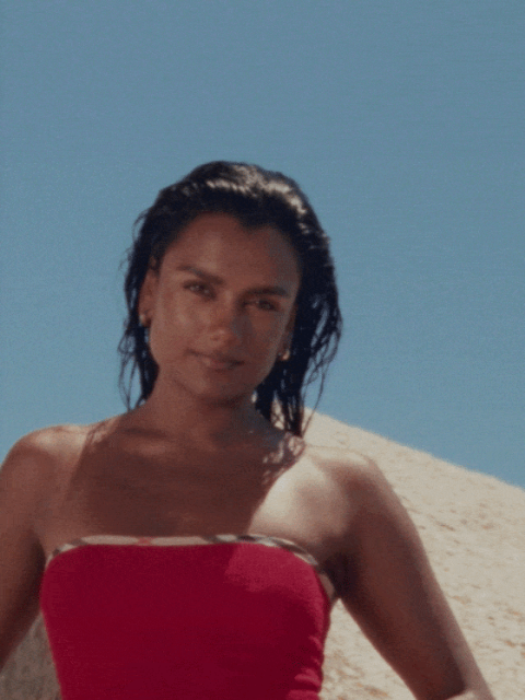 burberry newsletter: It’s here: Burberry x Hunza G swimwear