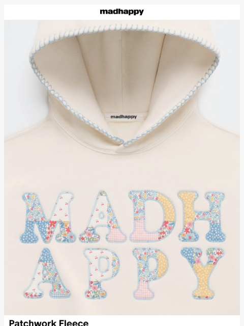 madhappy newsletter: Patchwork Capsule 🤍