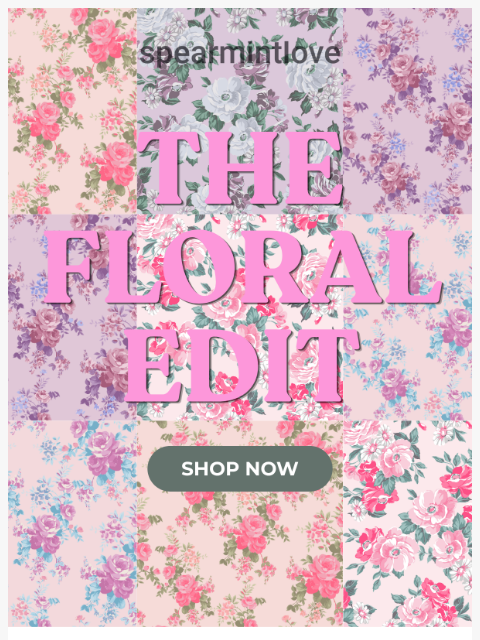 spearmintlove newsletter: The Floral Edit 🌸 Bamboo for Spring & Summer