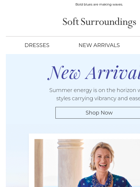 softsurroundings newsletter: Colorful New Arrivals