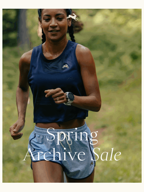 tracksmith newsletter: Early access ends today.