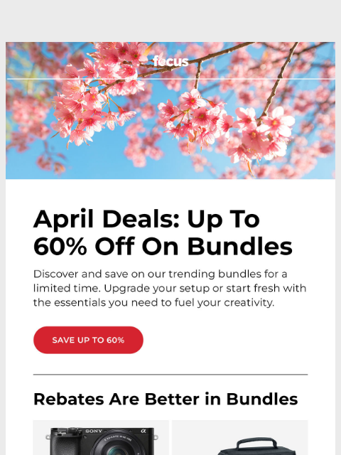 focuscamera newsletter: Up to 60% Off Bundles 💥 Ending Soon