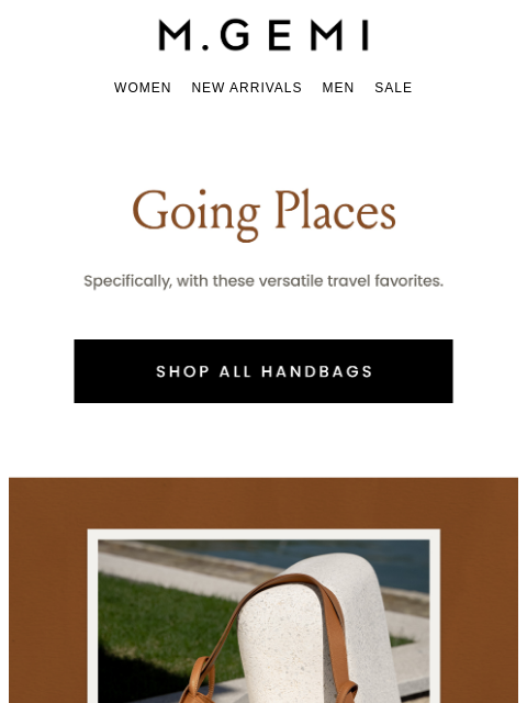 mgemi newsletter: Pack These Bags