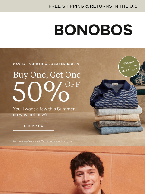 bonobos newsletter: Best Sellers for Any Occasion