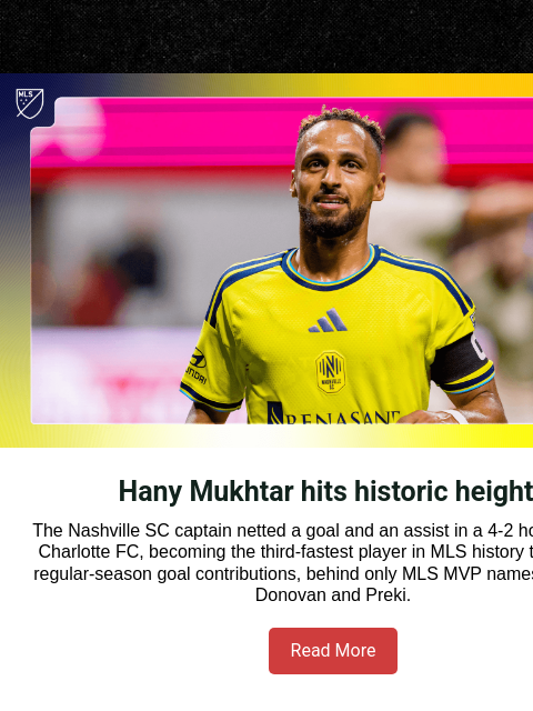 mlssoccer newsletter: Nashville SC smash their way through Matchday 10