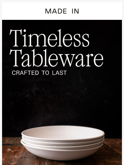 madeincookware newsletter: Once for Chefs Only, Until Now