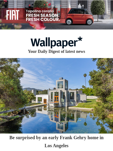 futureplc newsletter: A surprising Frank Gehry house in LA