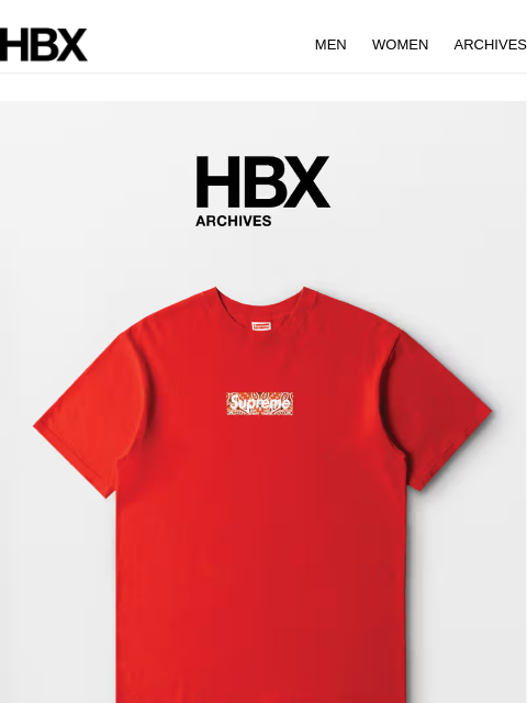 hbx newsletter: HBX Archives Preview: 28 Apr/9AM EST/9PM HKT Relea...