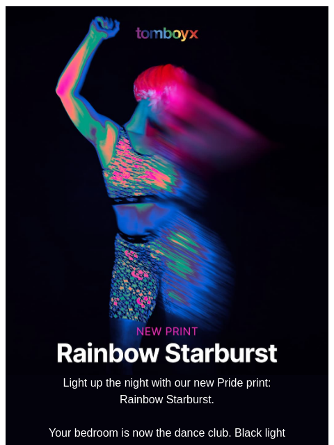 tomboyx newsletter: New for Pride 🌠