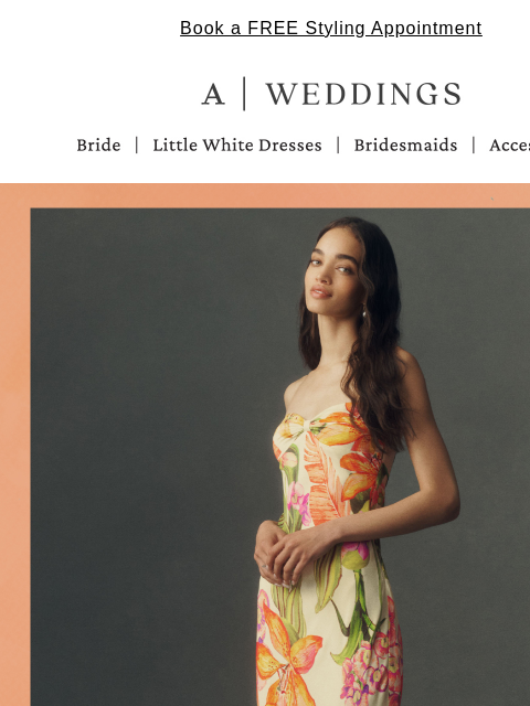 anthropologie newsletter: Citrus shades for guests 🍊