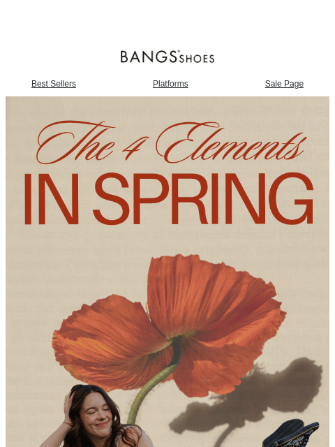 bangsshoes newsletter: Discover Your Zodiac This Spring 💐🐝🌈☀️