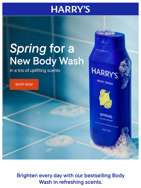 harrys newsletter: The Spring Edit