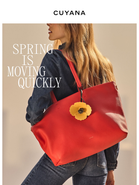 cuyana newsletter: Spring is Almost Gone