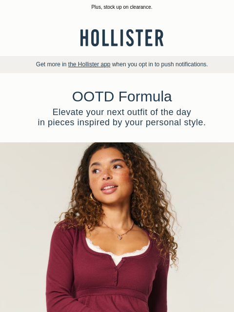 hollisterco newsletter: Add these shorts to your OOTD.