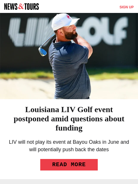 golfdigest newsletter: Our must-pick player for Doral