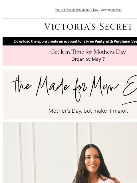 victoriassecret newsletter: Double The 30% Off Deals: Bras & PJs