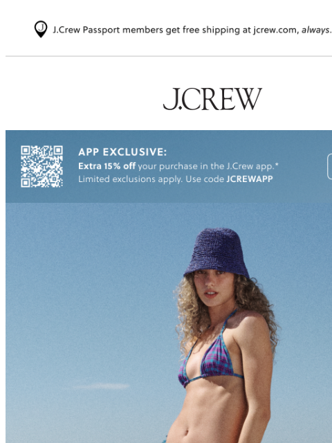 jcrew newsletter: The Soleil pant is back in new colors