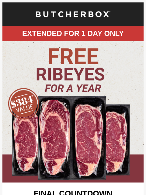 $384 of free steaks for a year ͏ ͏ ͏ ͏ ͏ ͏ ͏ ͏ ͏ ͏ ͏ ͏ ͏ ͏ ͏ ͏ ͏ ͏ ͏ ͏ ͏ ͏ ͏ ͏ ͏ ͏ ͏ ͏ ͏ ͏ ͏ ͏ ͏ ͏ ͏ ͏ ͏ ͏ ͏ ͏ ͏ ͏ ͏ ͏ ͏ ͏ ͏ ͏ ͏ ͏ ͏ ͏ ͏ ͏ ͏ ͏ ͏ ͏ ͏ ͏ ͏ ͏ ͏ ͏ ͏ ͏ ͏ ͏ ͏ ͏ ͏ ͏ ͏ ͏ ͏ ͏ ͏ ͏ ͏ ͏ ͏ ͏ ͏ ͏ ͏