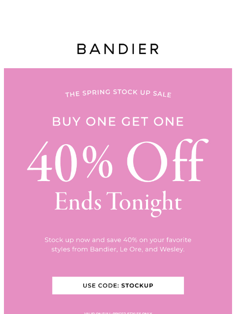 Last chance to stock up on styles from Bandier, Wesley, Le Ore. Use code: STOCKUP ͏ ͏ ͏ ͏ ͏ ͏ ͏ ͏ ͏ ͏ ͏ ͏ ͏ ͏ ͏ ͏ ͏ ͏ ͏ ͏ ͏ ͏ ͏ ͏ ͏ ͏ ͏ ͏ ͏ ͏ ͏ ͏ ͏ ͏ ͏ ͏ ͏ ͏ ͏ ͏ ͏ ͏ ͏ ͏ ͏ ͏ ͏ ͏ ͏ ͏ ͏ ͏ ͏ ͏ ͏ ͏ ͏ ͏ ͏ ͏