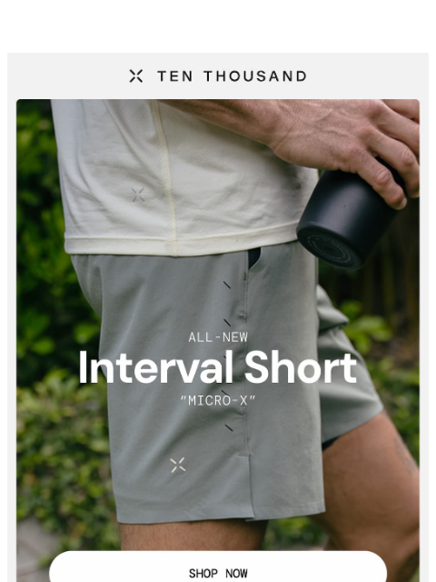 tenthousand newsletter: Same Interval Short. New Signature.