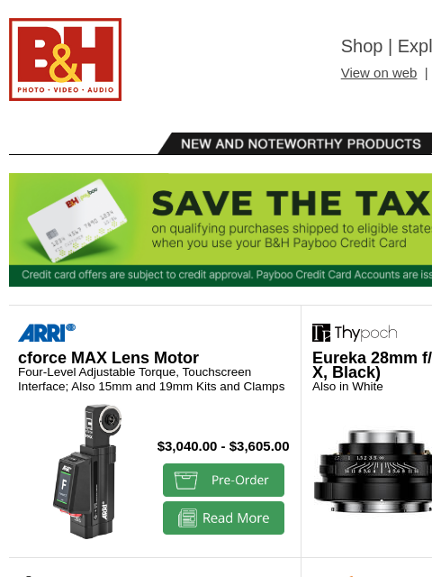 bhphotovideo newsletter: New Gear from ARRI, Atomos & Godox + Nikon Day at ...