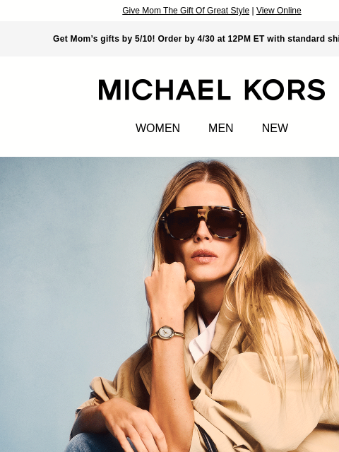michaelkorsmail newsletter: Open ASAP: The Perfect Present Is Here (& Under $2...