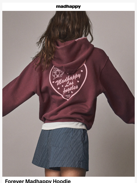 madhappy newsletter: Forever Madhappy Hoodie 💞