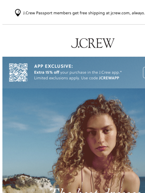 jcrew newsletter: The best dresses under the sun