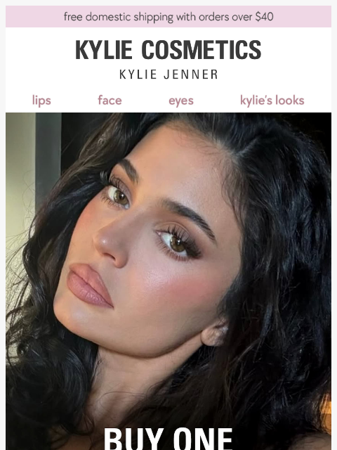 kyliecosmetics newsletter: BOGO FREE lip kits starts NOW💄💄