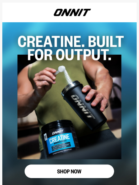 onnit newsletter: Get the scoop on creatine.
