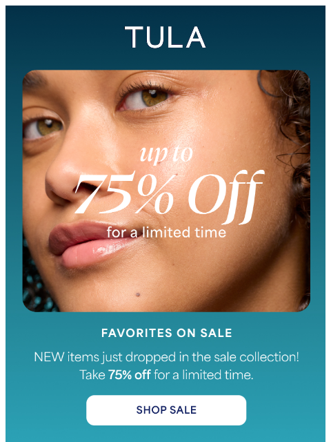 tula newsletter: Say bye bye bye to dull skin 👋👋👋