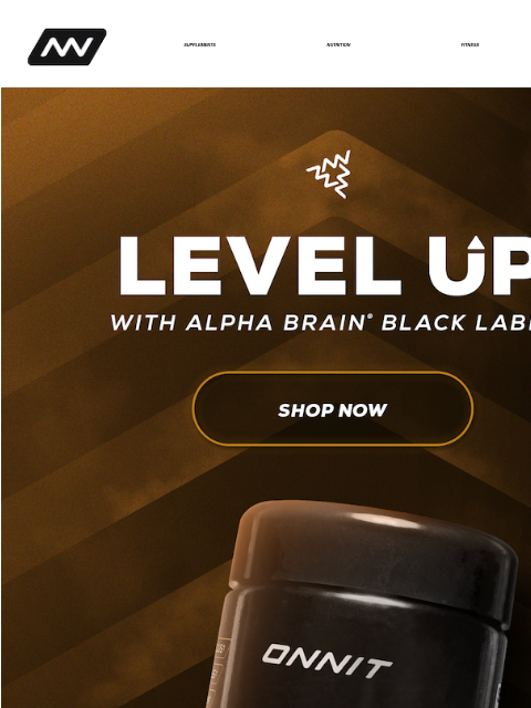 What separates Alpha BRAIN® Black Label? SUPPLEMENTS NUTRITION FITNESS APPAREL Level Up WHAT SEPARATES ALPHA BRAIN ® BLACK LABEL? Cognizin ® Citicoline: A patented version of the naturally-occurring