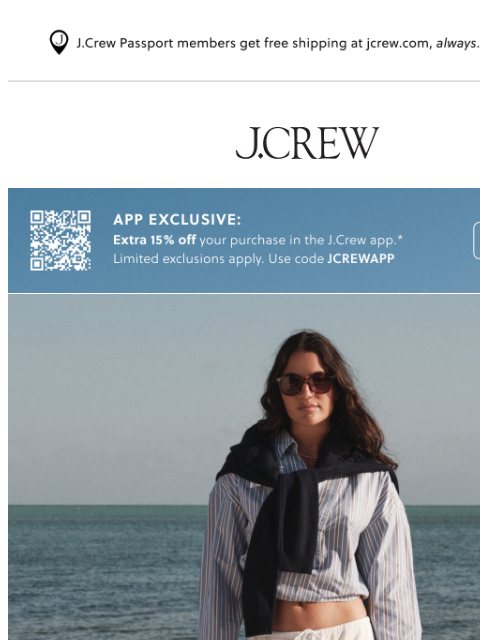 jcrew newsletter: The pant you're seeing everywhere right now...
